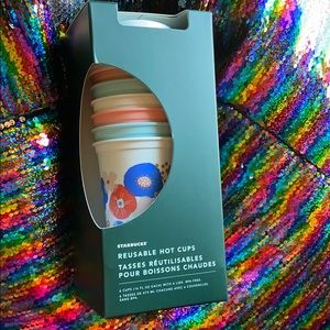 Starbucks Spring 2020 Reusable cups set of 6